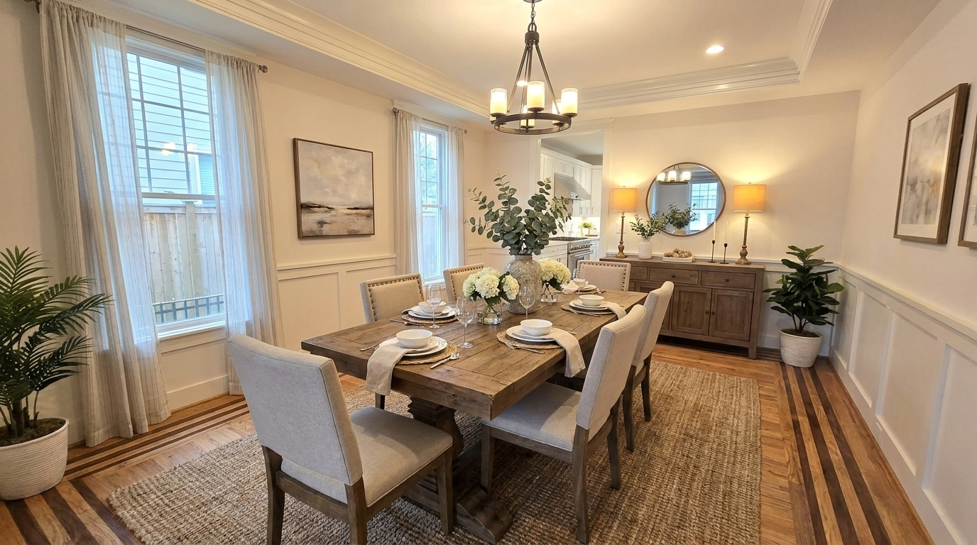 Dining Room — virtually staged