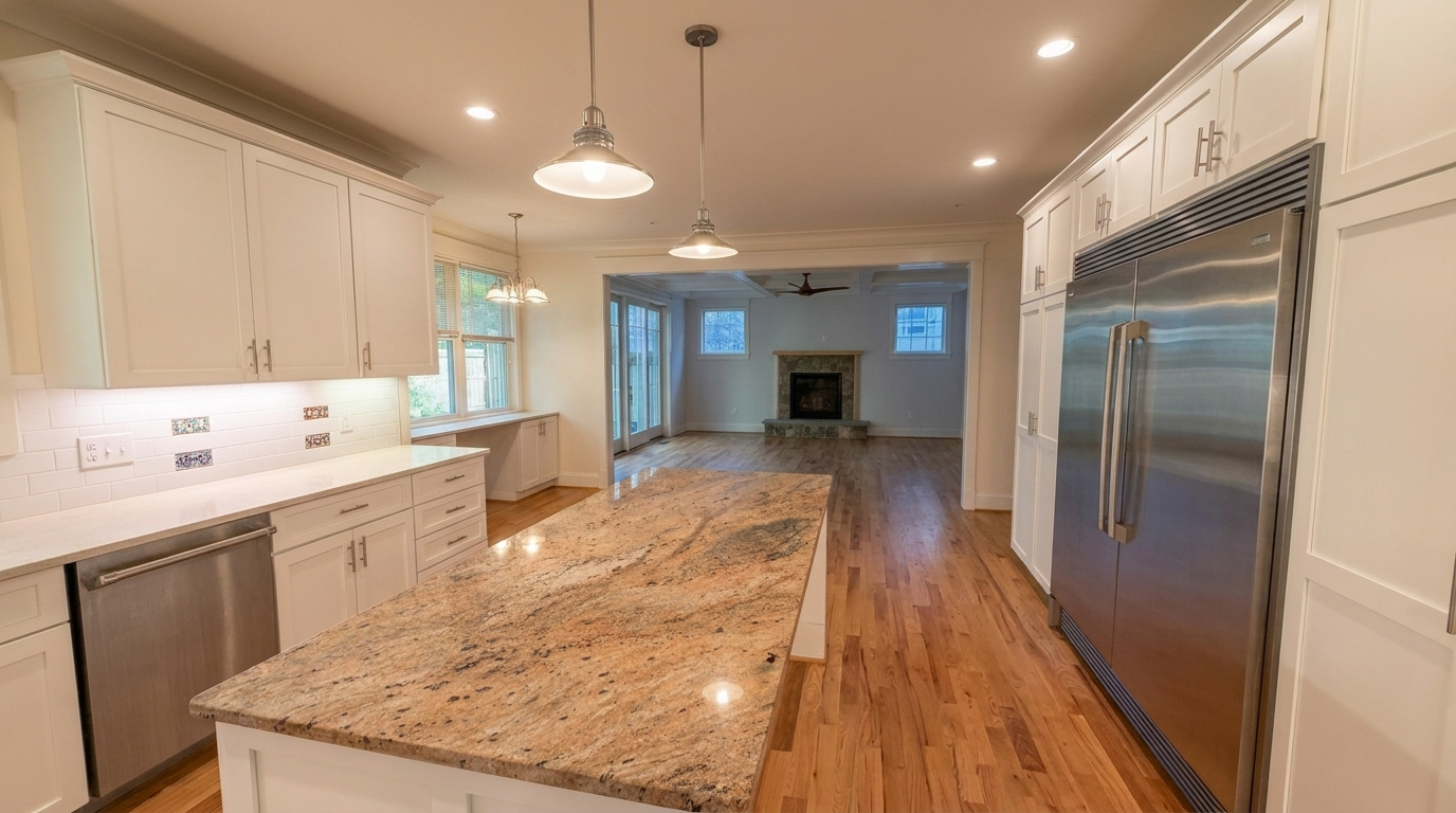 Kitchen & Den